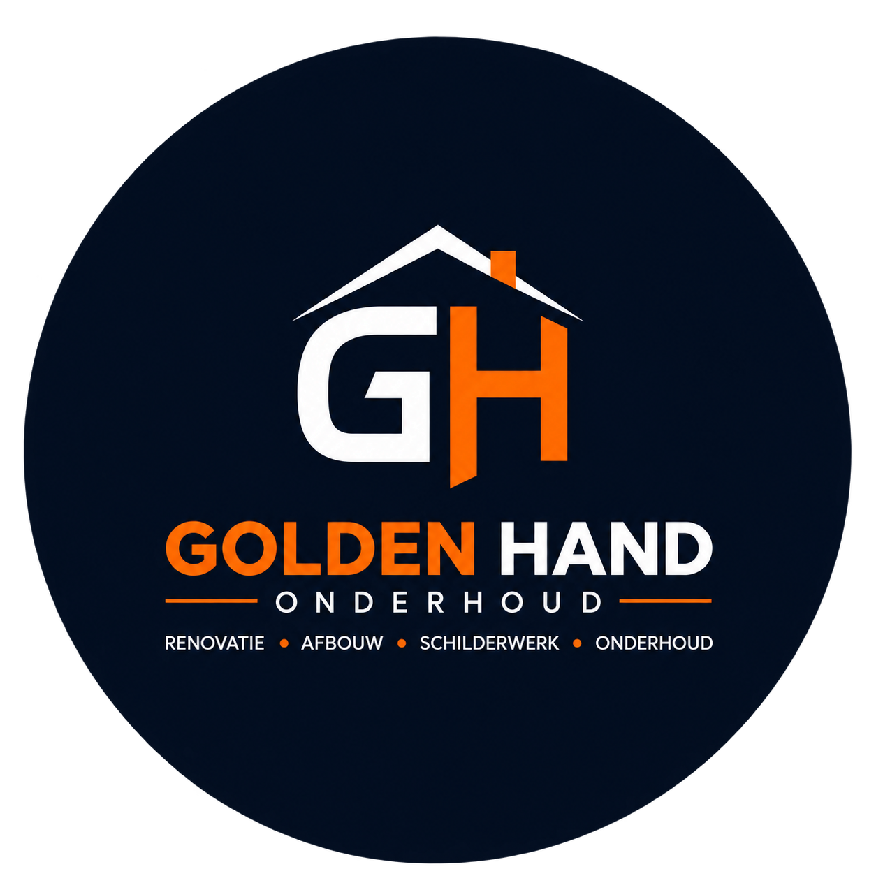 Golden Hand Onderhoud logo